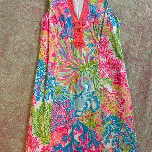Lilly Pulitzer Neon Tropical Shift Dress